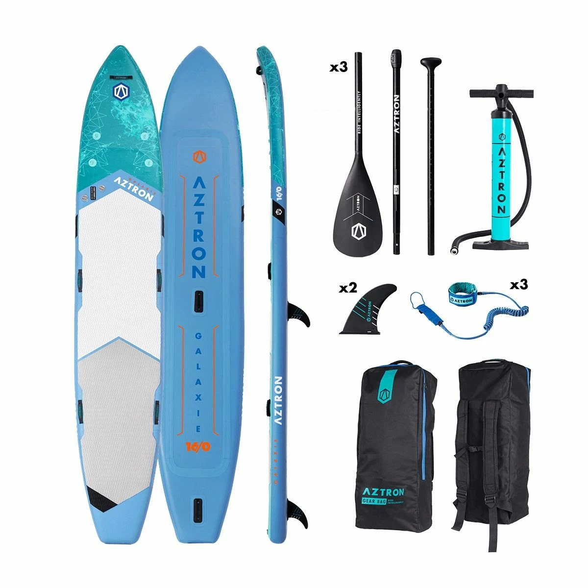 Aztron Galaxie 16'0 Dobbelt Chamber 2021 Oppustelig Gruppe SUP 1 Aztron Galaxie 16'0 Dobbelt Chamber 2021 Oppustelig Gruppe SUP