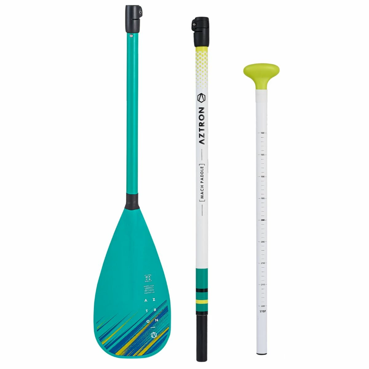 Aztron Mach Fiberglass/carbon 180-220cm Delbar Vario SUP Paddle 2 Aztron Mach Fiberglass/carbon 180-220cm Delbar Vario SUP Paddle - Billede 2