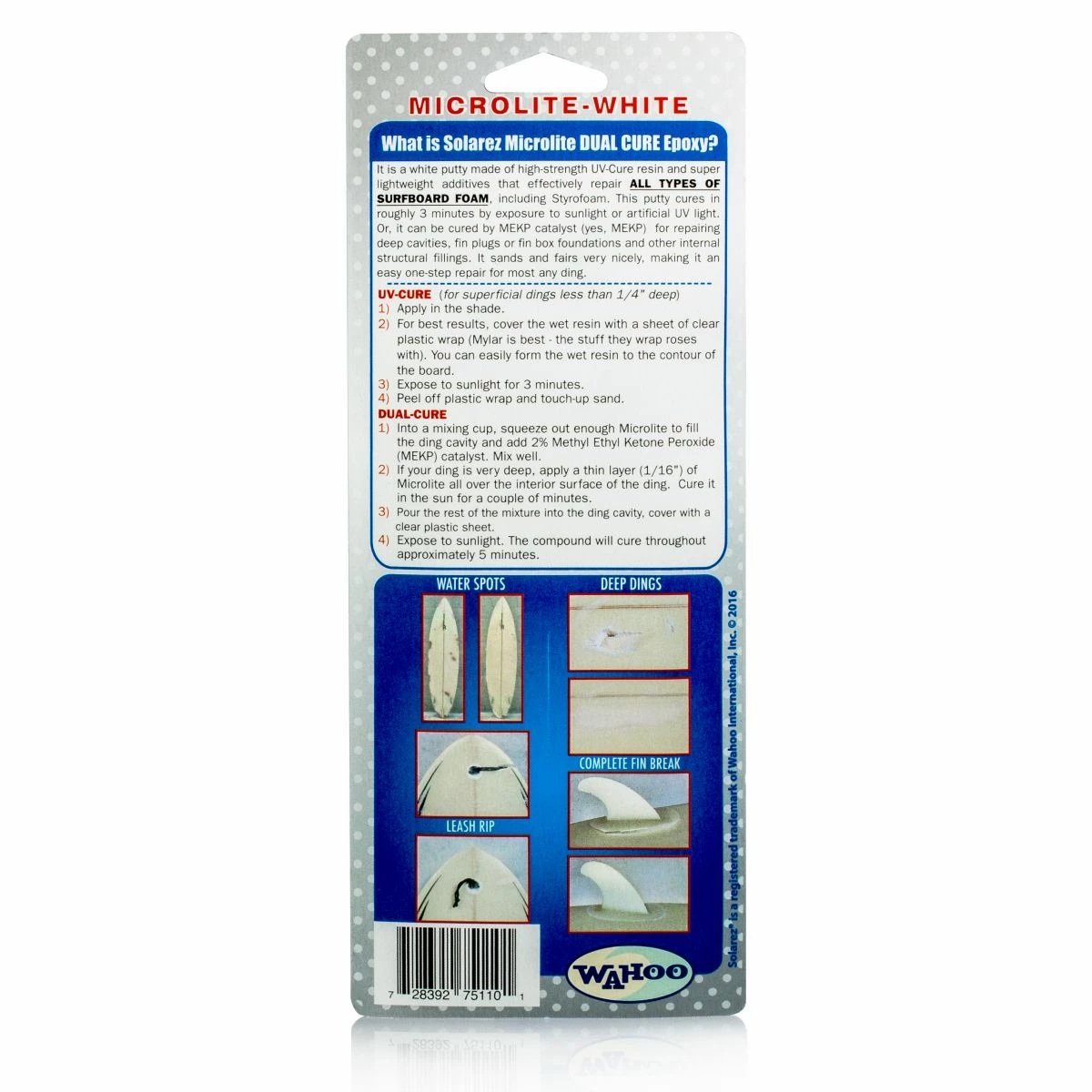 Solarez Epoxy Microlite Filler 1 OZ - Reparations Lim 6 Solarez Epoxy Microlite Filler 1 OZ - Reparations Lim - Billede 6