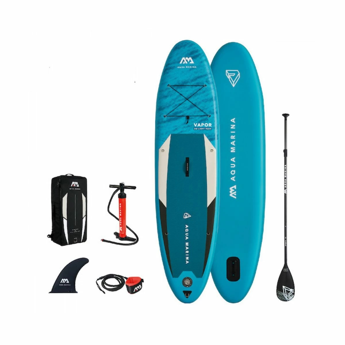 Aqua Marina Vapor 10'4 Oppustelig Allround SUP - Komplet Pakke 1 Aqua Marina Vapor 10'4 Oppustelig Allround SUP - Komplet Pakke