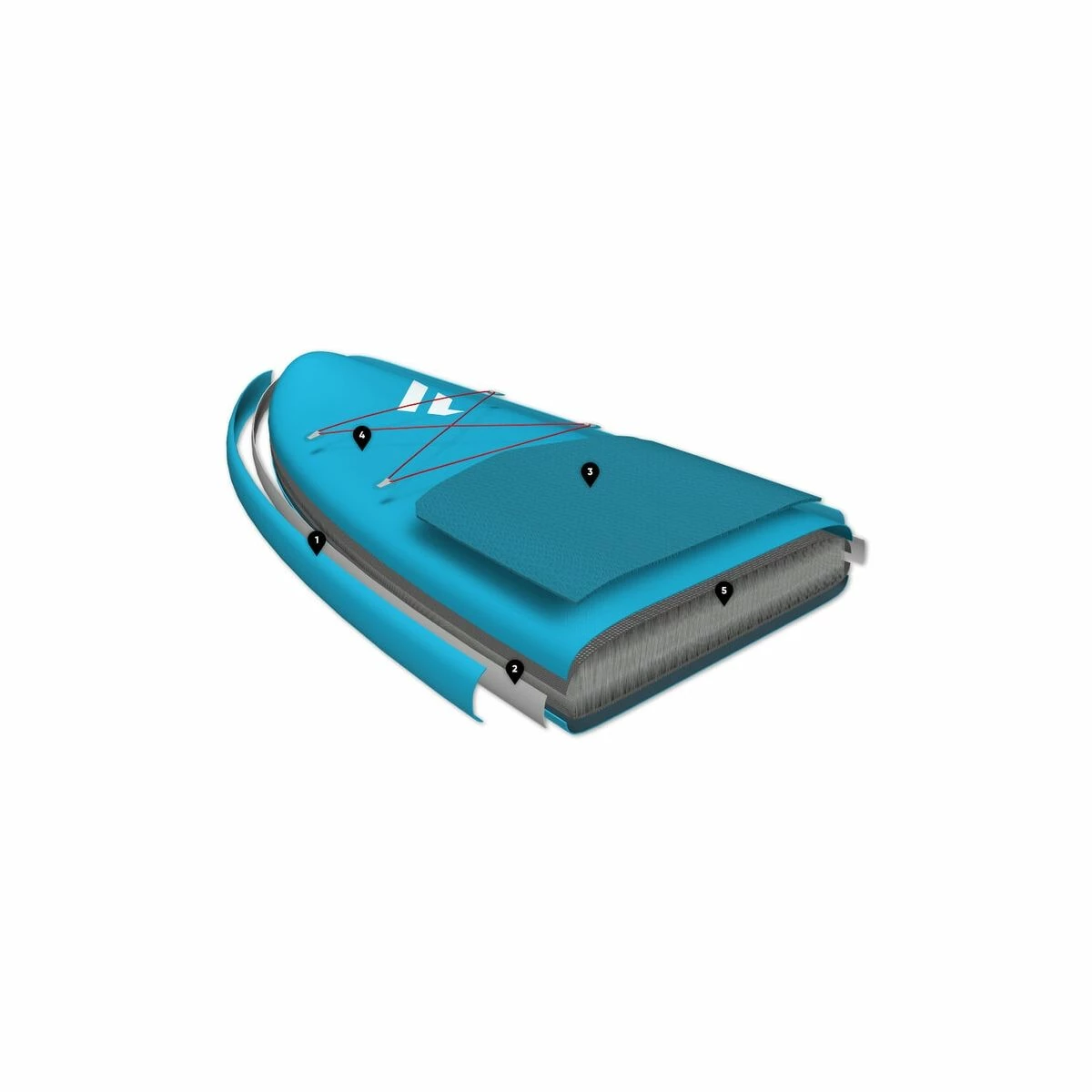 Fanatic Fly 10'8 Oppustelig Allround SUP - Komplet Pakke 6 Fanatic Fly 10'8 Oppustelig Allround SUP - Komplet Pakke - Billede 6